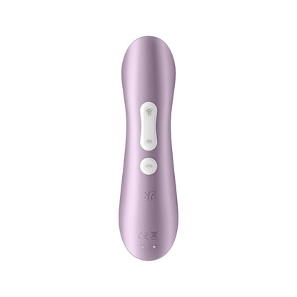 Satisfyer Pro 2+ Purple - Purple Touch-Free USB-Rechargeable Clitoral Stimulator with Vibration