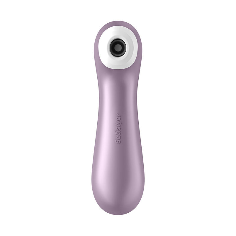 Satisfyer Pro 2+ Purple - Purple Touch-Free USB-Rechargeable Clitoral Stimulator with Vibration