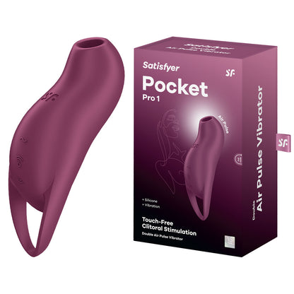 Satisfyer Pocket Pro 1 - Purple - Purple USB Rechargeable Air Pulse Stimulator