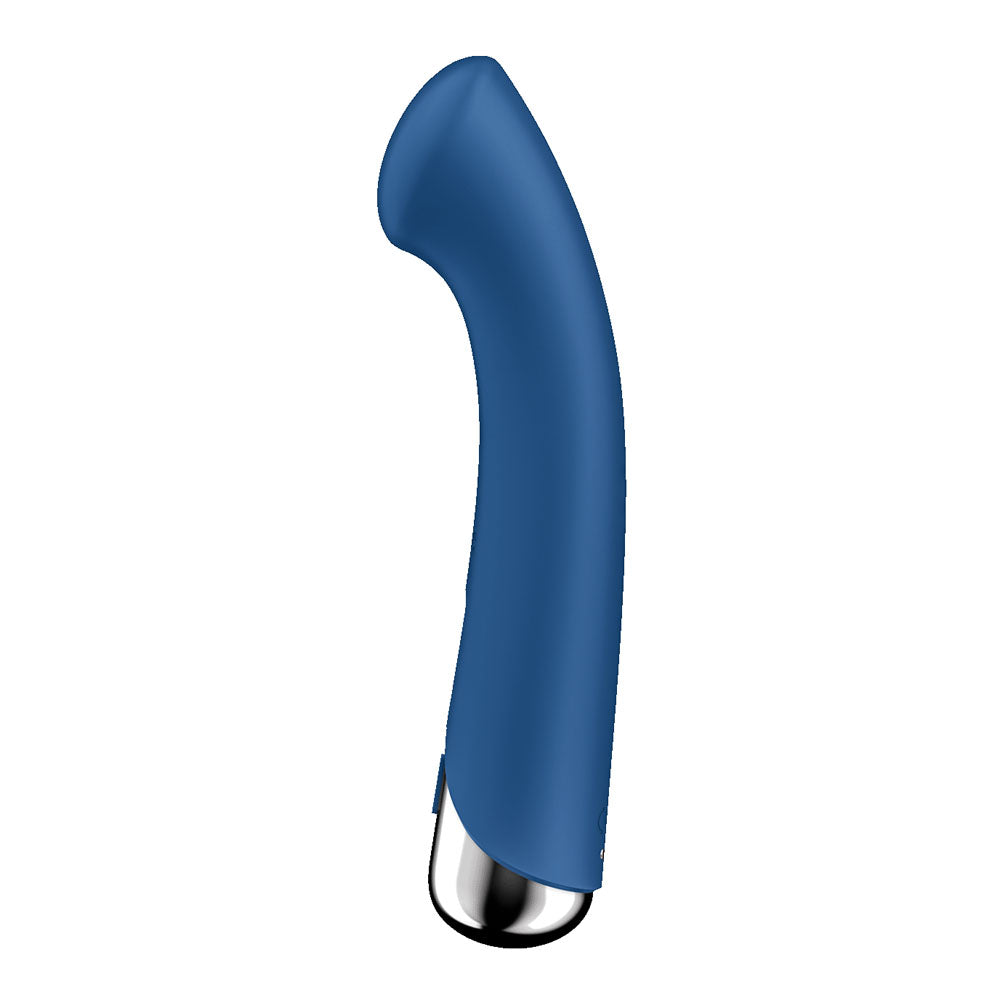 Satisfyer Spinning G-Spot 1 - Blue - Blue 16.5 cm USB Rechargeable Rotating Vibrator