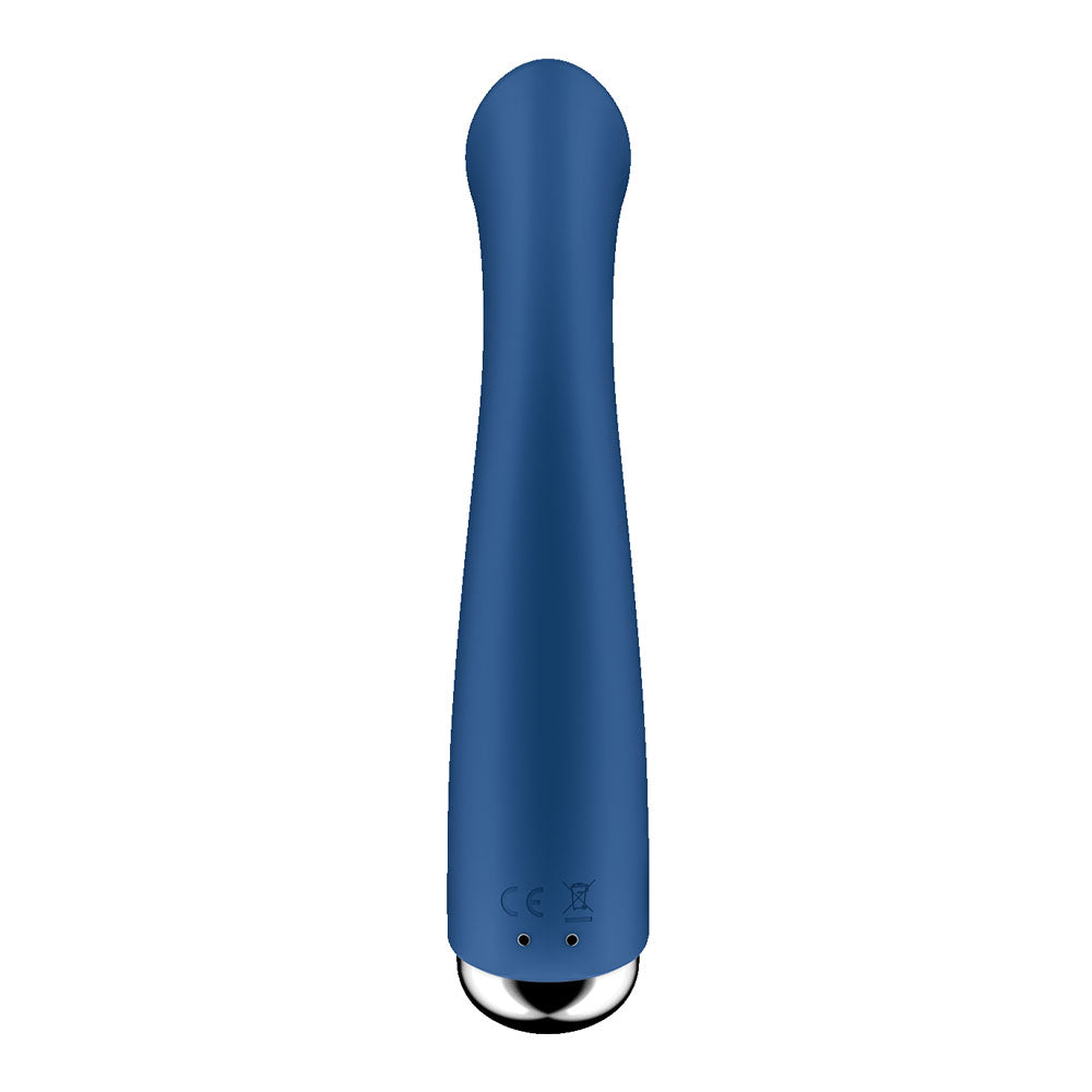 Satisfyer Spinning G-Spot 1 - Blue - Blue 16.5 cm USB Rechargeable Rotating Vibrator