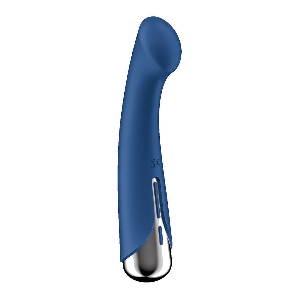 Satisfyer Spinning G-Spot 1 - Blue - Blue 16.5 cm USB Rechargeable Rotating Vibrator