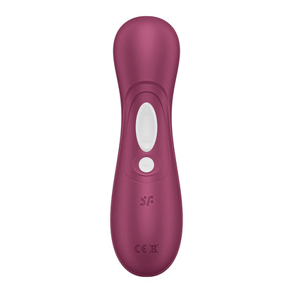 Satisfyer Pro 2 Generation 3 with App Control - Wine Red Touch-Free USB-Rechargeable Clitoral S