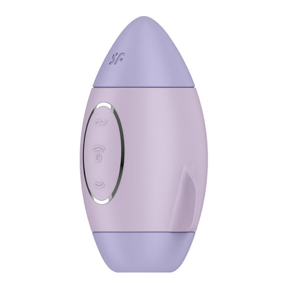 Satisfyer Mission Control - Violet - Violet USB Rechargeable Vibrating Air Pulse Stimulator