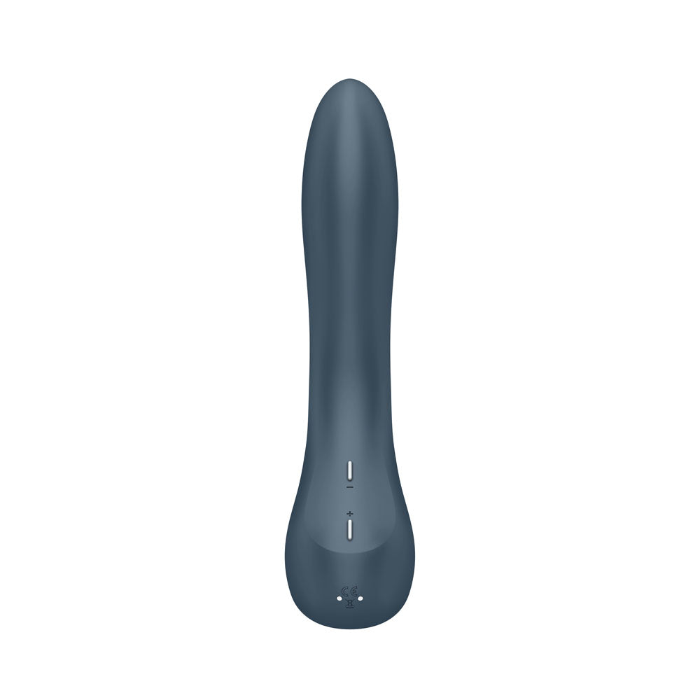 Satisfyer G-Spot Wave 4 - Dark Blue 21 cm USB Rechargeable Vibrator with Robotic G-Spot Stimula