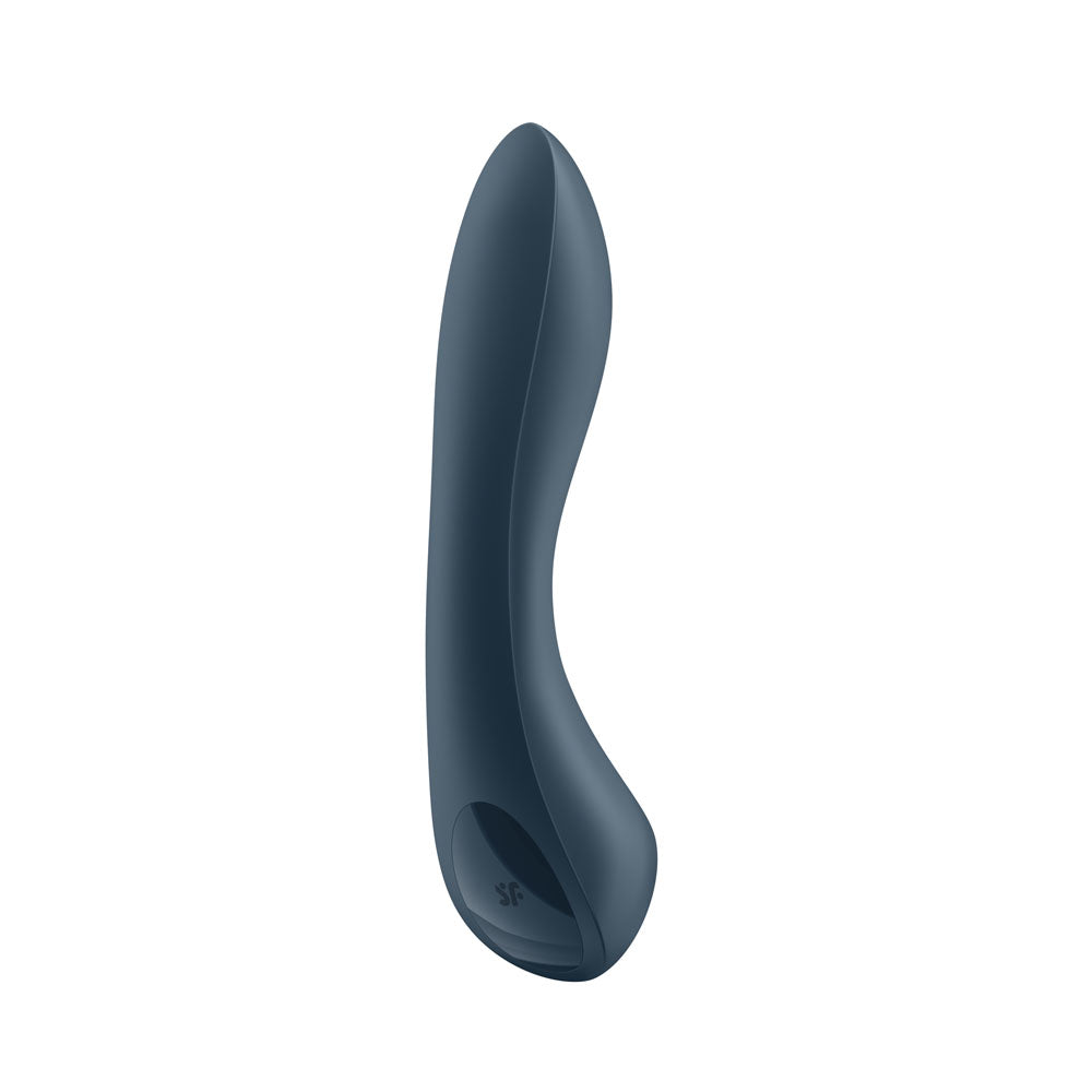 Satisfyer G-Spot Wave 4 - Dark Blue 21 cm USB Rechargeable Vibrator with Robotic G-Spot Stimula