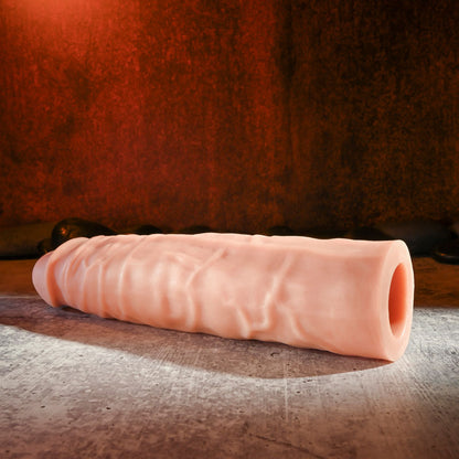 Adam & Eve Adams 3 Realistic Extension - Flesh 7.6 cm Penis Extension Sleeve