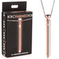 Charmed 7X Vibrating Necklace - Rose Gold 11 cm USB Rechargeable Vibrating Necklace