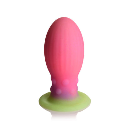 Creature Cocks Xeno Egg - Glow in Dark Pink 13.3 cm Large Fantasy Plug