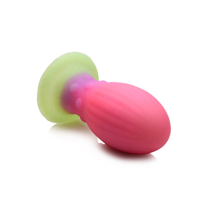 Creature Cocks Xeno Egg - Glow in Dark Pink 13.3 cm Large Fantasy Plug