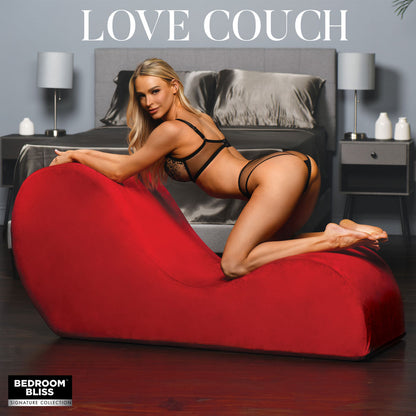 Bedroom Bliss Love Couch - Red Sex Furniture