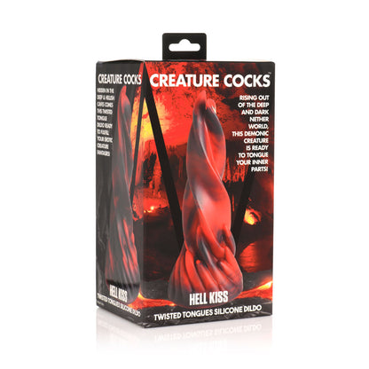 Creature Cocks Hell Kiss - Red 18.8 cm Fantasy Dildo