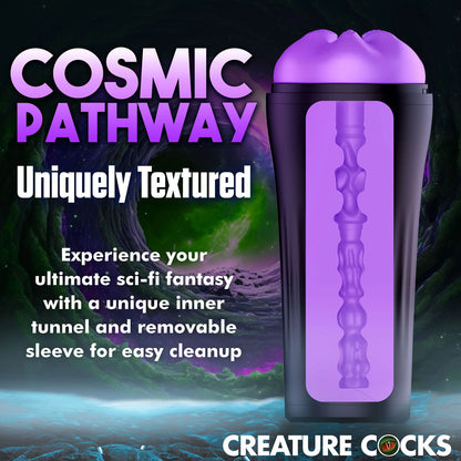 Creature Cocks Wormhole Alien Stroker - Purple Fantasy Stroker