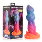 Creature Cocks Aqua-Cock - Glow in Dark Multi-Coloured 19.3 cm Fantasy Dildo