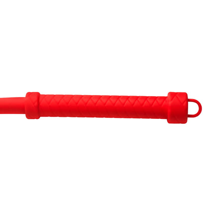 Master Series Viper Tail - Red - Red Silicone Whip