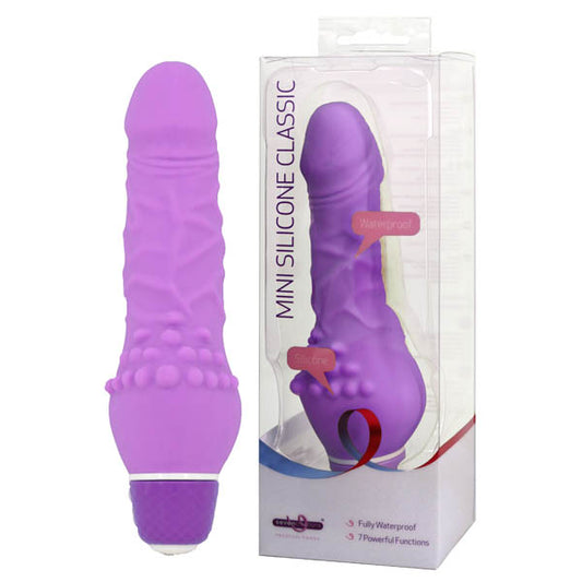 Mini Silicone Classic - Purple 13.5 cm (5.25) Vibrator