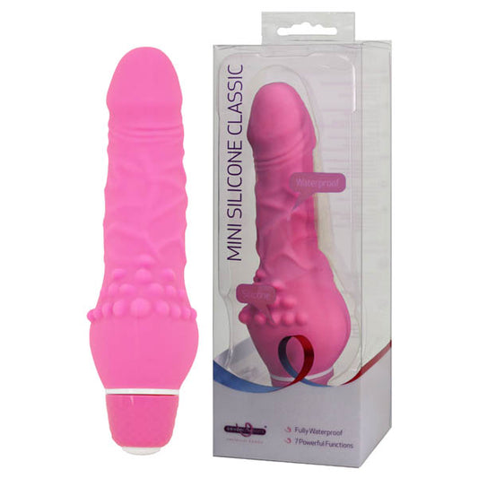 Mini Silicone Classic - Pink 13.5 cm (5.25) Vibrator