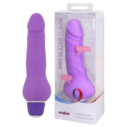 Mini Silicone Classic - Purple 13.5 cm (5.25) Vibrator