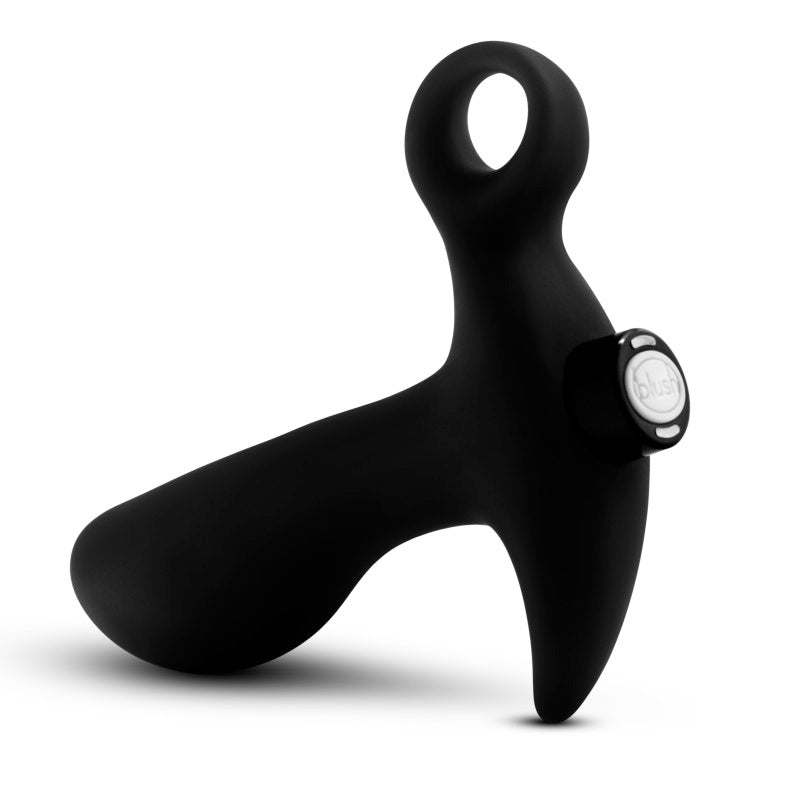 Anal Adventures Platinum Vibrating Prostate Massager 01 - Black 10.8 cm USB Rechargeable Prosta