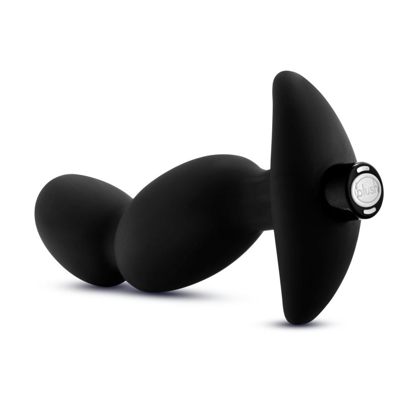 Anal Adventures Platinum Vibrating Prostate Massager 04 - Black 16.5 cm USB Rechargeable Prosta