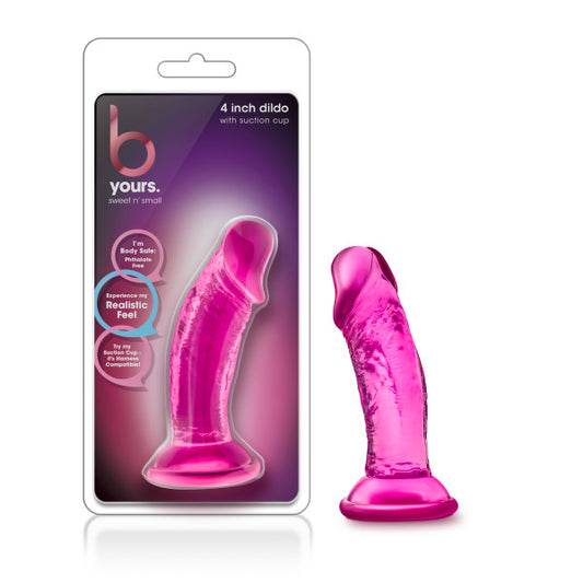 B Yours - Sweet n Small 4 Dildo - Pink 10 cm Dong