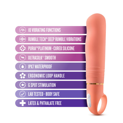 Aria Smokin AF - Coral 15.2 cm Vibrator