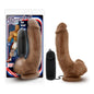 Loverboy - The Boxer - Mocha Brown 22.9 cm (9) Vibrating Dong