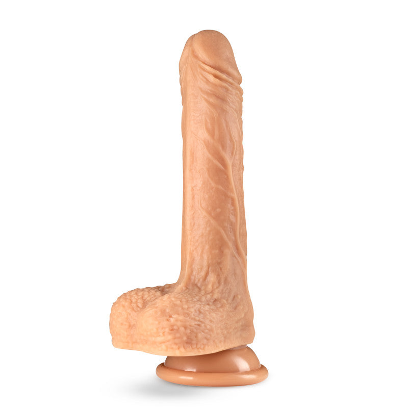 Dr. Skin Silicone Dr. Grey - Flesh - Flesh 19.7 cm (7.75) USB Rechargeable Thrusting Dong