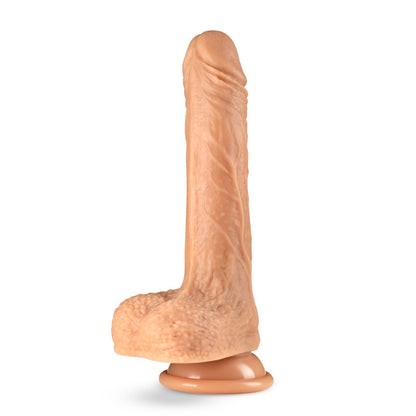 Dr. Skin Silicone Dr. Grey - Flesh - Flesh 19.7 cm (7.75) USB Rechargeable Thrusting Dong