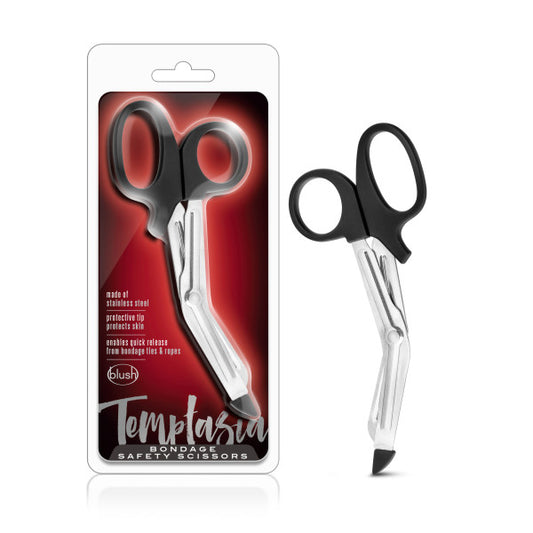 Temptasia Safety Scissors - Black Bondage Safety Sisters