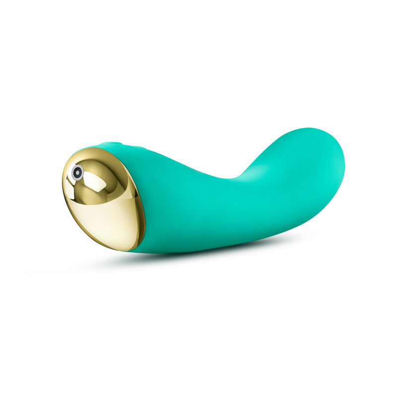 Aria Luscious AF - Teal 17.8 cm USB Rechargeable Vibrator