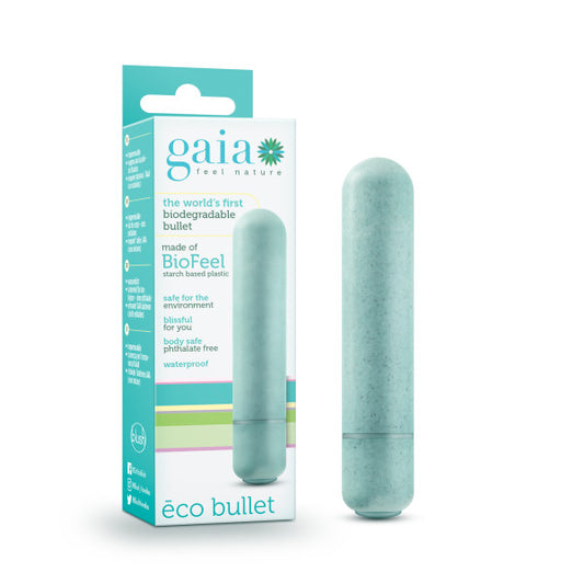 Gaia Eco Bullet - Aqua Blue 8.9 cm (3.5) Bullet