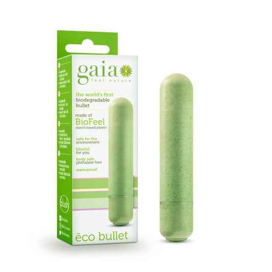 Gaia Eco Bullet - Green 8.9 cm (3.5) Bullet