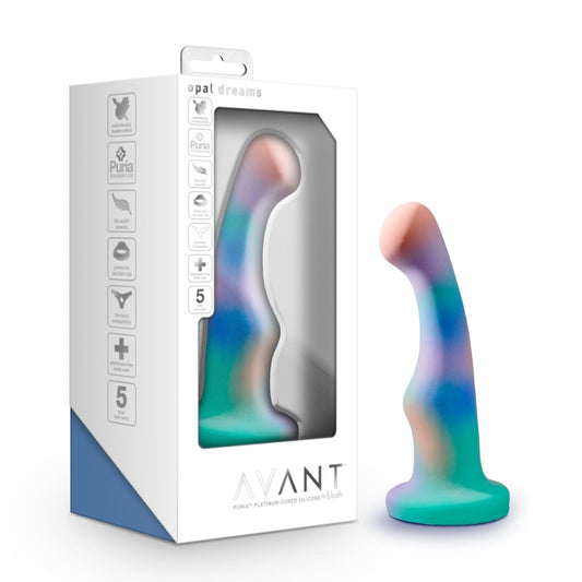 Avant Opal Dreams - Aqua - Coloured 15.2 cm Dildo