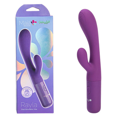 Maia RAYLA - Purple 17.8 cm USB Rechargeable Rabbit Vibrator