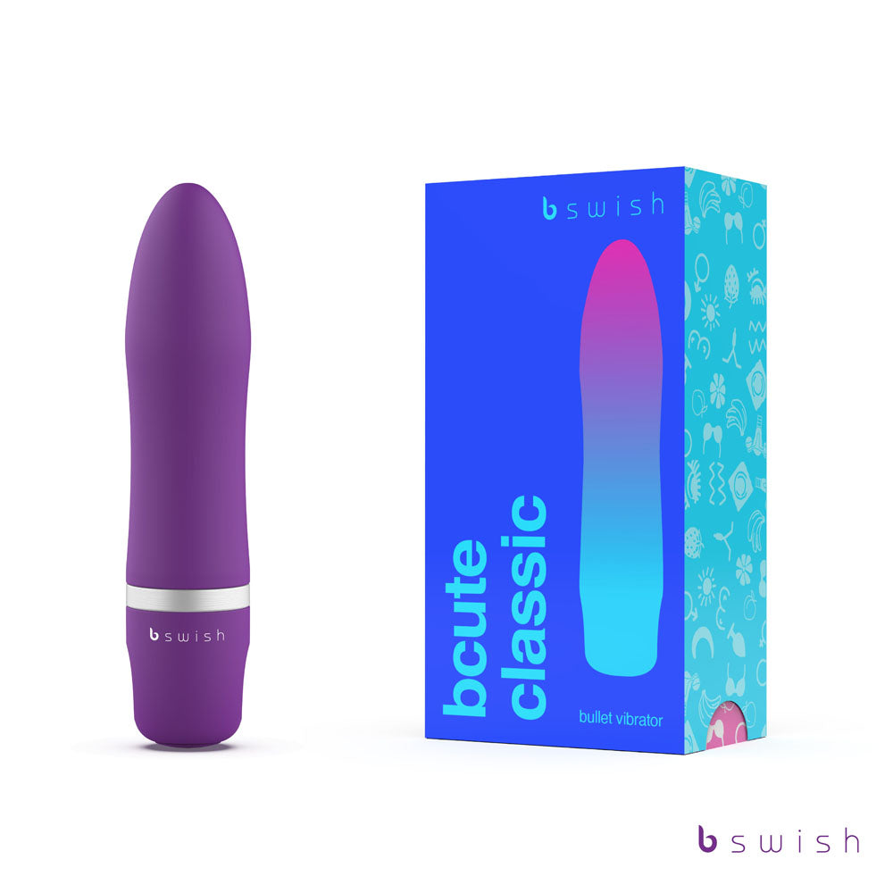 Bcute Classic - Purple 10 cm Bullet