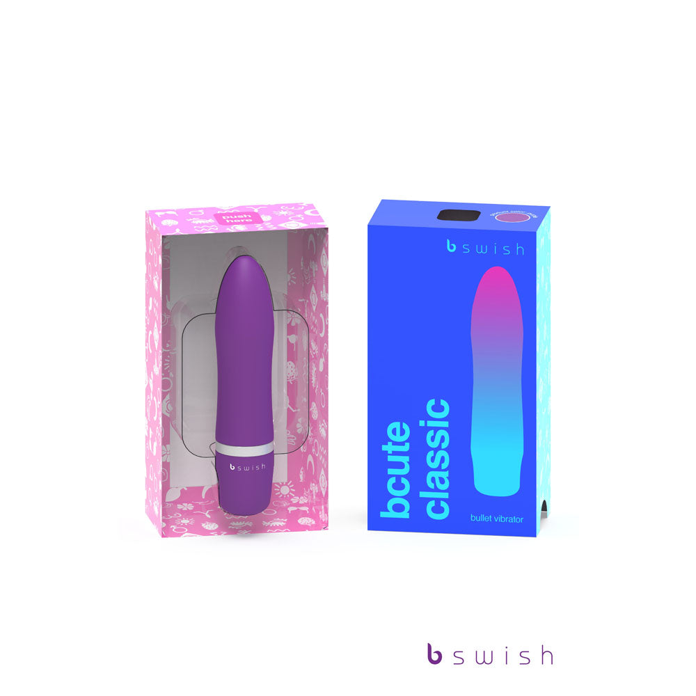 Bcute Classic - Purple 10 cm Bullet