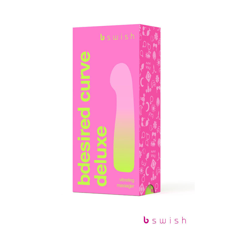 Bdesired Deluxe Curve - Rose - Rose 15.2 cm Vibrator