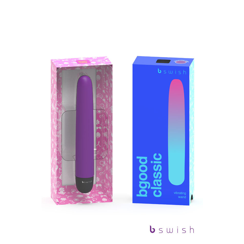 Bgood Classic - Purple - Purple 18 cm Vibrator