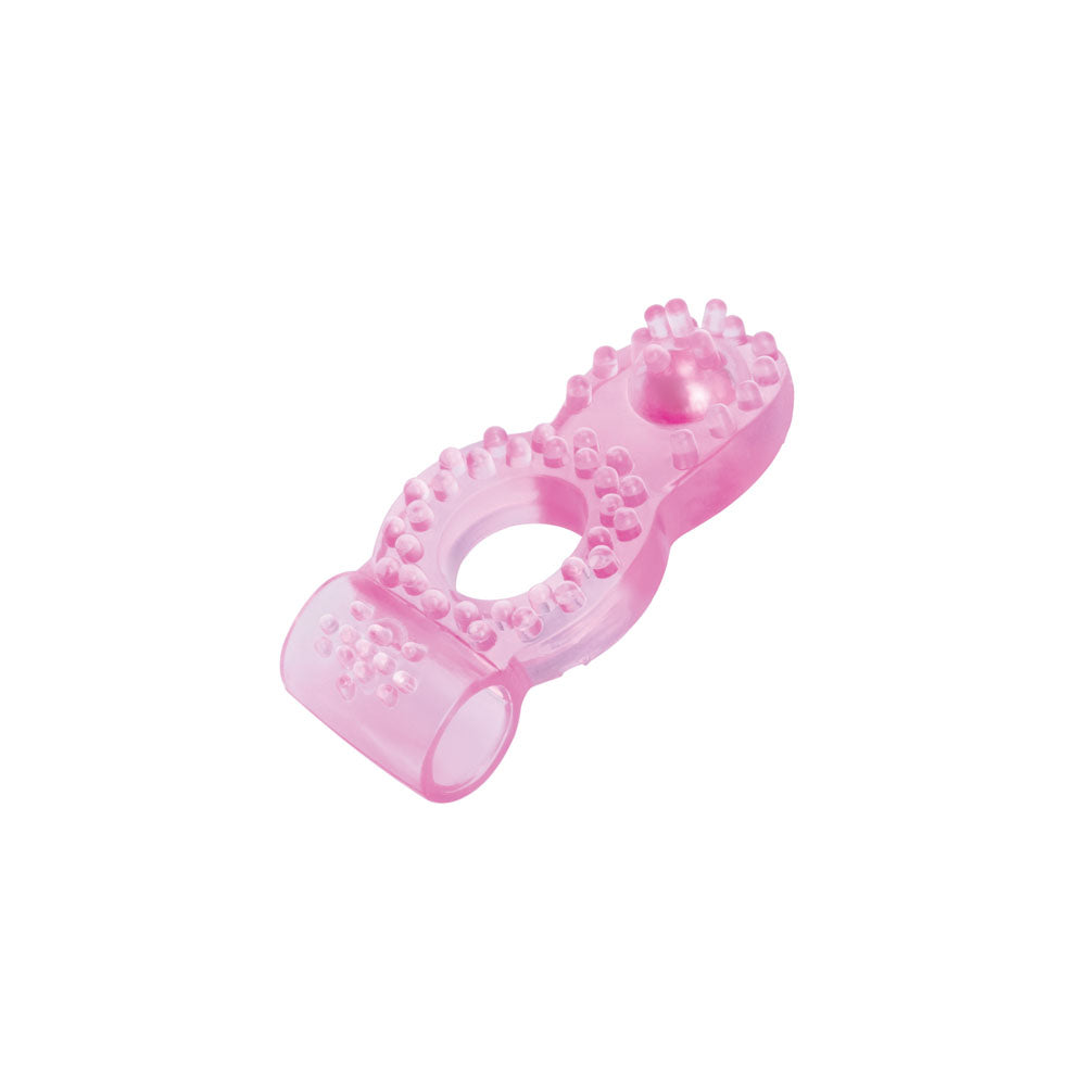 Bodywand Rechargeable Deluxe Orgasm Enhancer Ring - Pink USB Rechargeable Vibrating Cock Ring