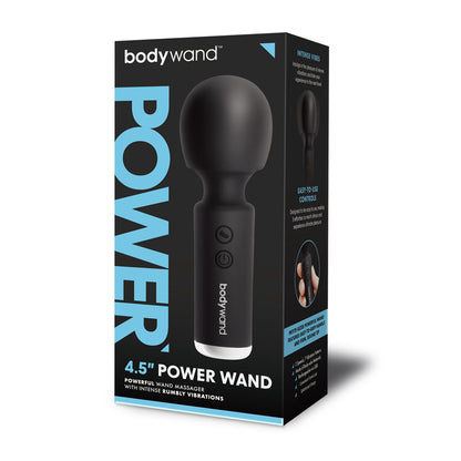 Bodywand 4.5 Power Wand - Black 11.4 cm USB Rechargeable Massager Wand