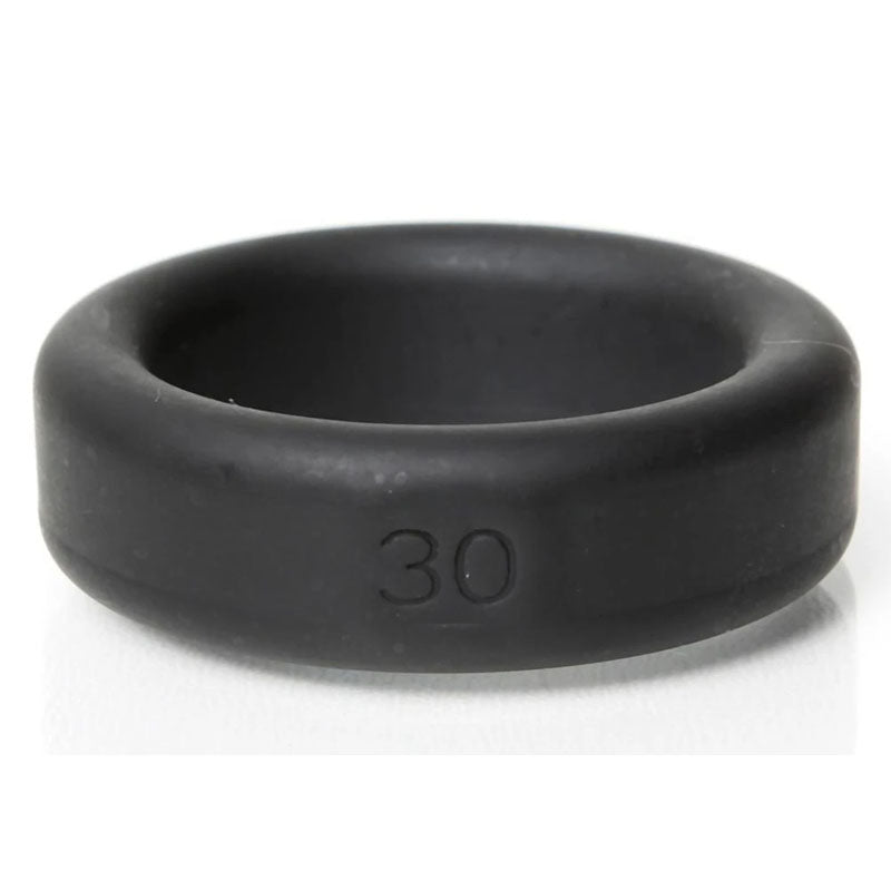 Boneyard Silicone Ring 5 Pcs Kit - Black Cock Rings - Set of 5 Sizes