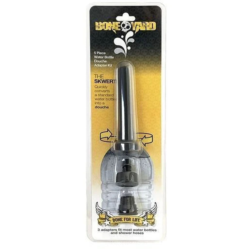 Boneyard The Skwert - 5 Piece Water Bottle Douche Adapter Kit