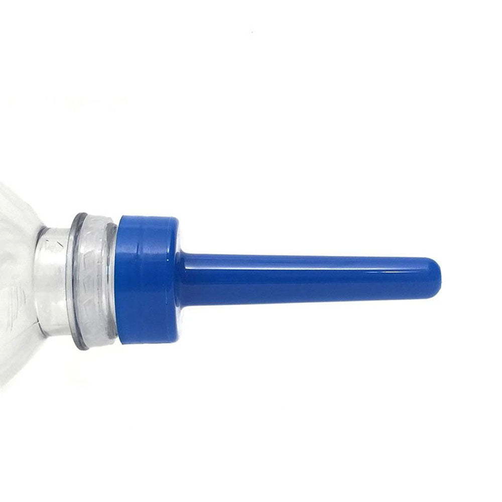 Boneyard Skwert 1 Piece Douche Nozzle - Blue Douche Nozzle for Water Bottles