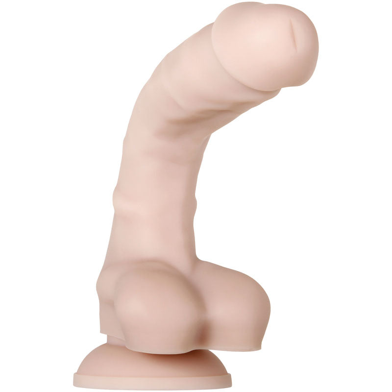 Evolved Real Supple Silicone Poseable 8.25 - Flesh 21 cm Poseable Silicone Dong