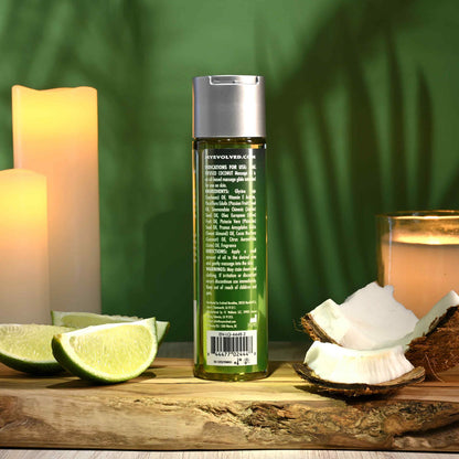 Evolved ANOINT PERFUMERY - Lime Infused Coconut - Lime Infused Coconut Massage Oil - 120 ml Bot