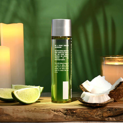 Evolved ANOINT PERFUMERY - Lime Infused Coconut - Lime Infused Coconut Massage Oil - 120 ml Bot