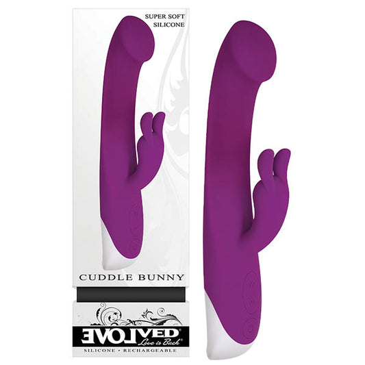 Cuddle Bunny - Purple 20.8 cm (8.2) USB Rechargeable Rabbit Vibrator