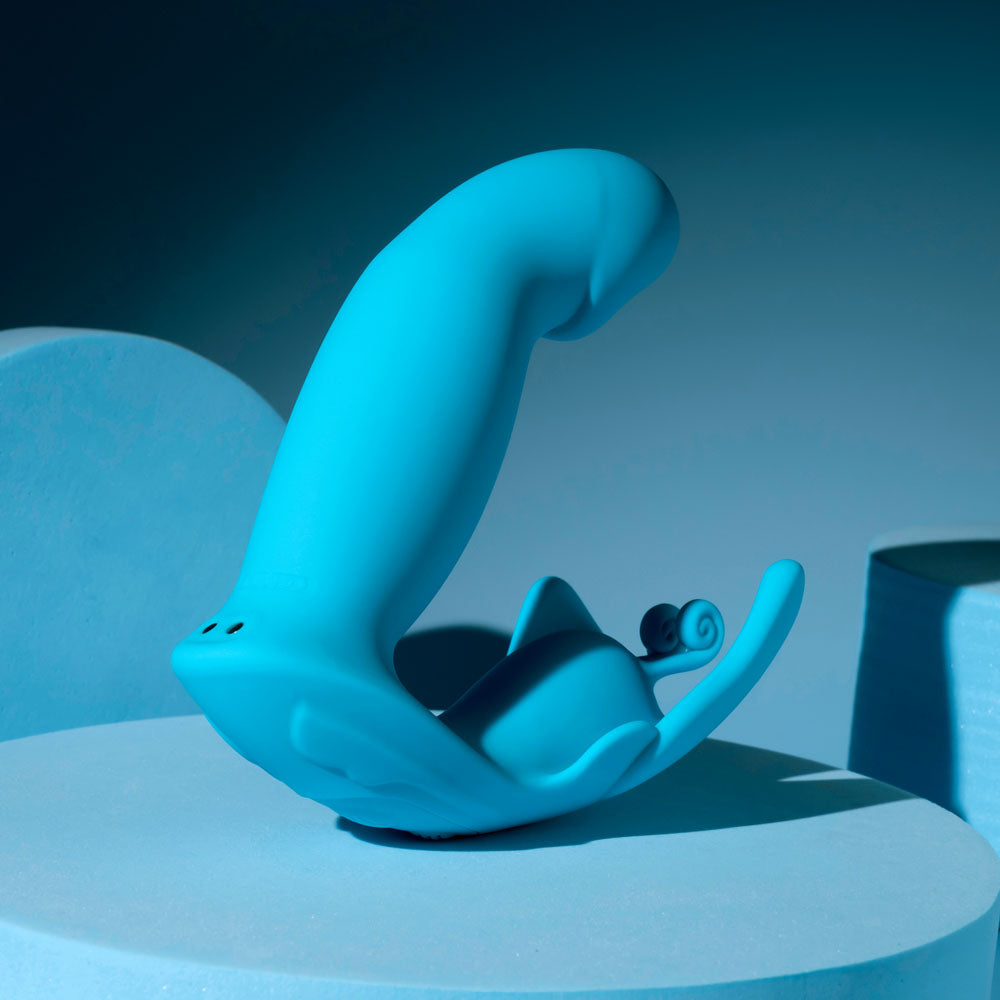 Evolved SPREAD YOUR WINGS - Blue USB Rechargeable Wearable Butterfly Vibrator