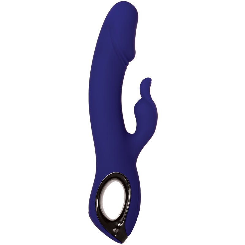 Evolved Bunny Buddy - Blue 22.2 cm USB Rechargeable Rabbit Vibrator